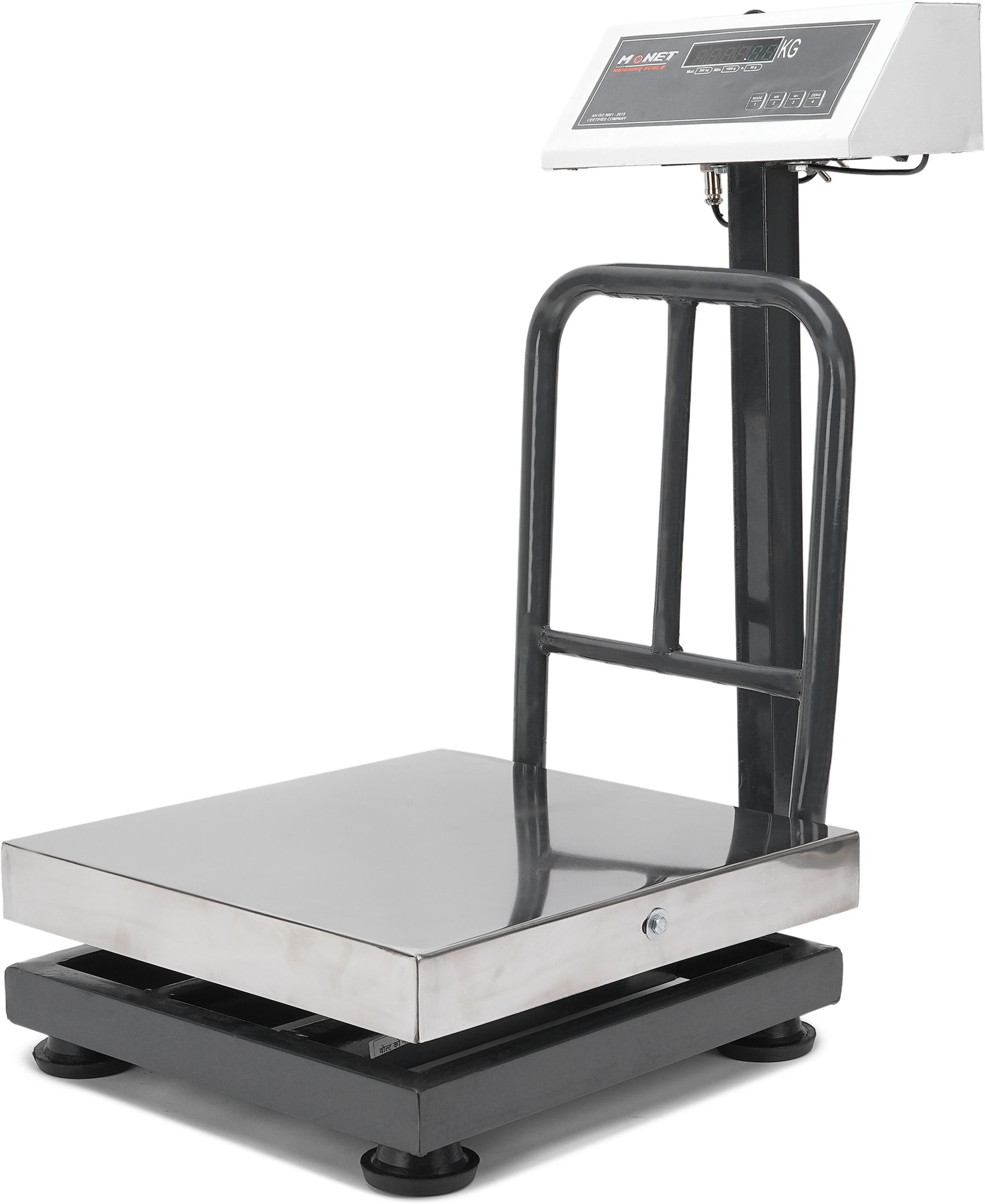 monet All In ONE 50Kg/100Kg/150Kg/200Kg Weighing scale 16*16 inch 2Days Battery BAckup Weighing Scale-image-37
