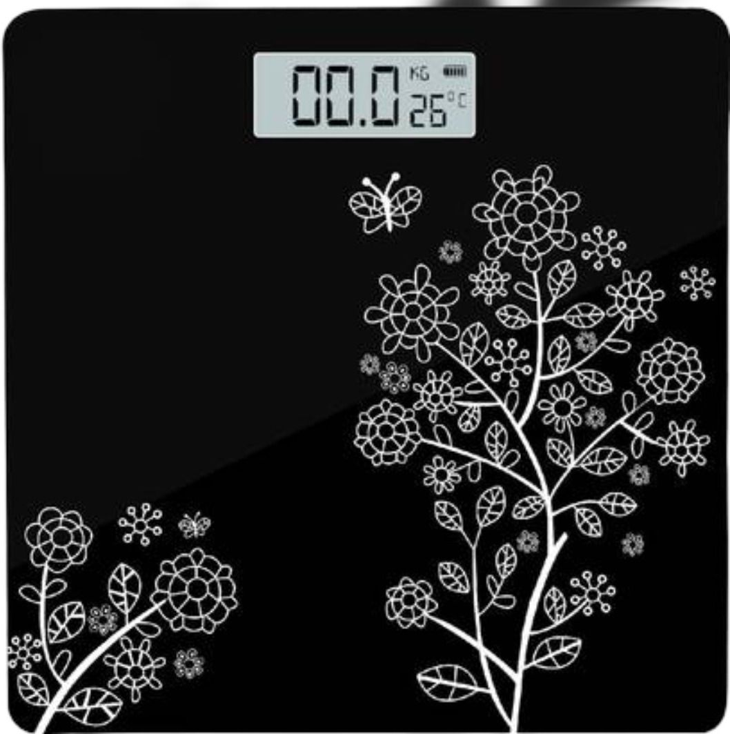 MEANDMY Digital Bathroom Personal Human Body Weight Machine LCD Display Space BLACK Weighing Scale-image-15