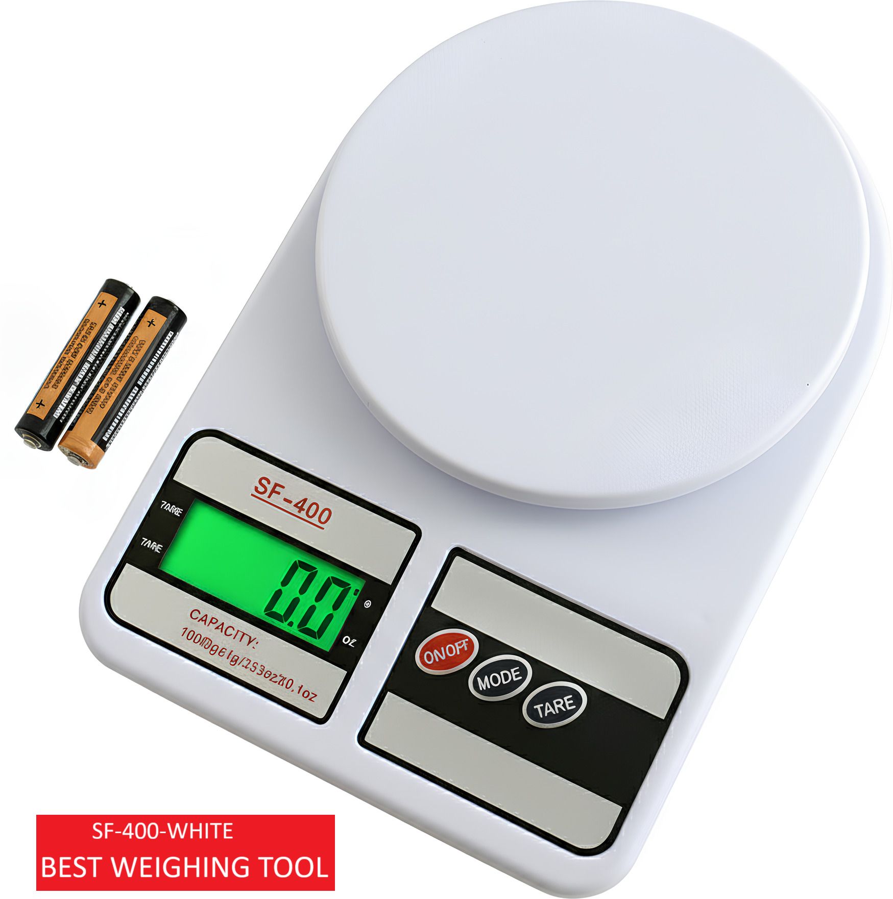 BEBLOOM 10kg Kitchen Weight Machine Digital Food Scale/Taraju/Kata for Home Weighing Scale-image-26
