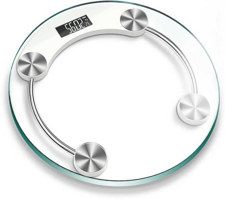 thermomate TEHRMOMATE Automatic Digital Round LCD Display Health Monitor, Fat Control. Weighing Scale-image-36