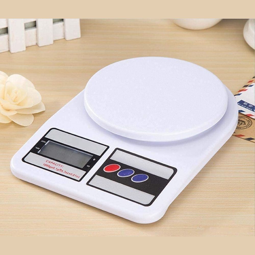 Comfortinglives Portable Electronic Kitchen Scale 10 Kg for Daily Food Measurement Weighing Scale-image-26
