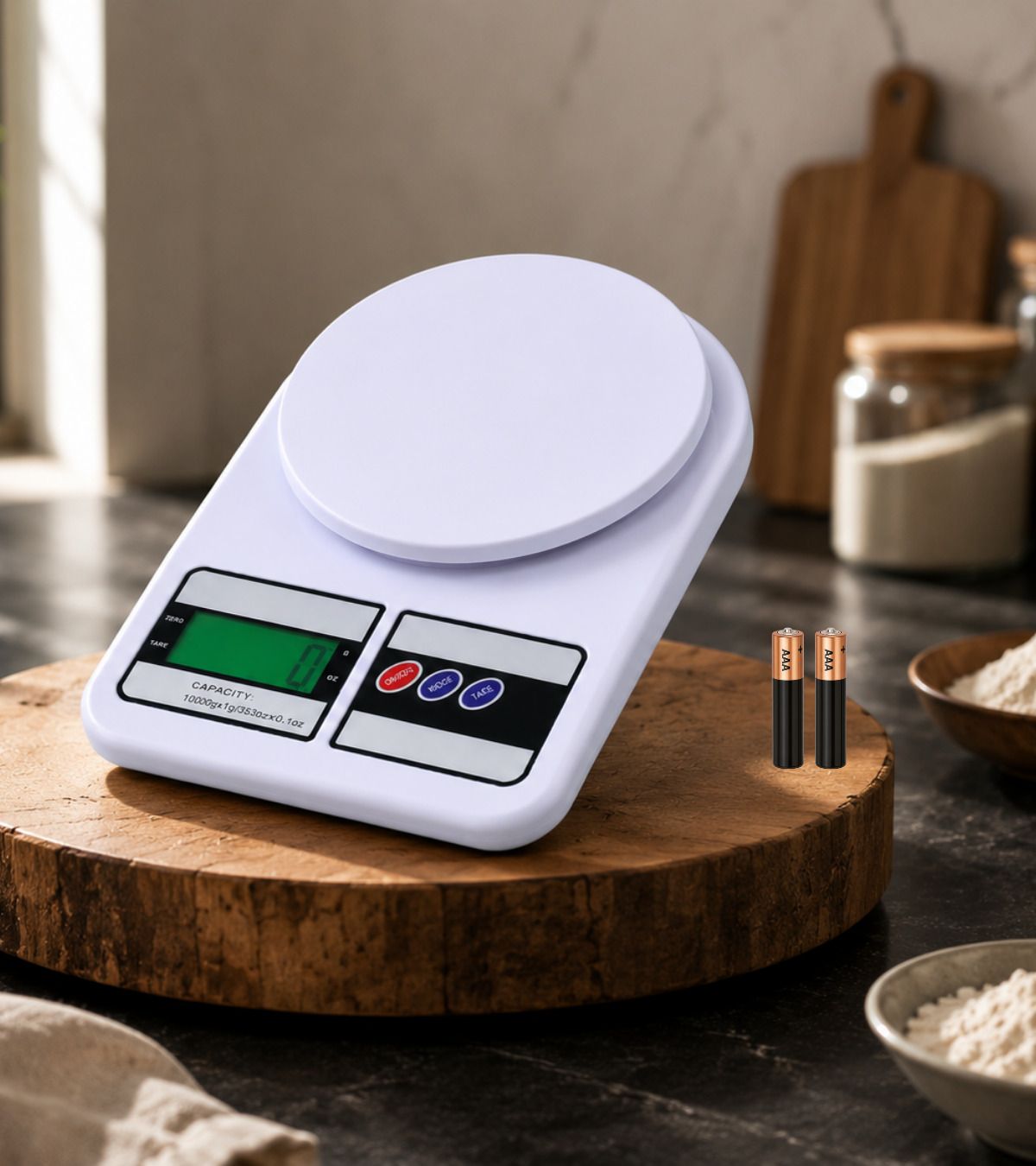Ipakana Electronic Digital Kitchen Scale 10kg Weighing Machine LCD Display Weighing Scale-image-47
