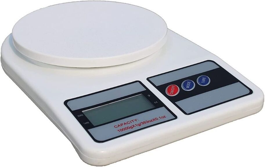 Comfortinglives Electronic Weight Machine for Kitchen 10 Kg Compact Digital Design Weighing Scale-image-46