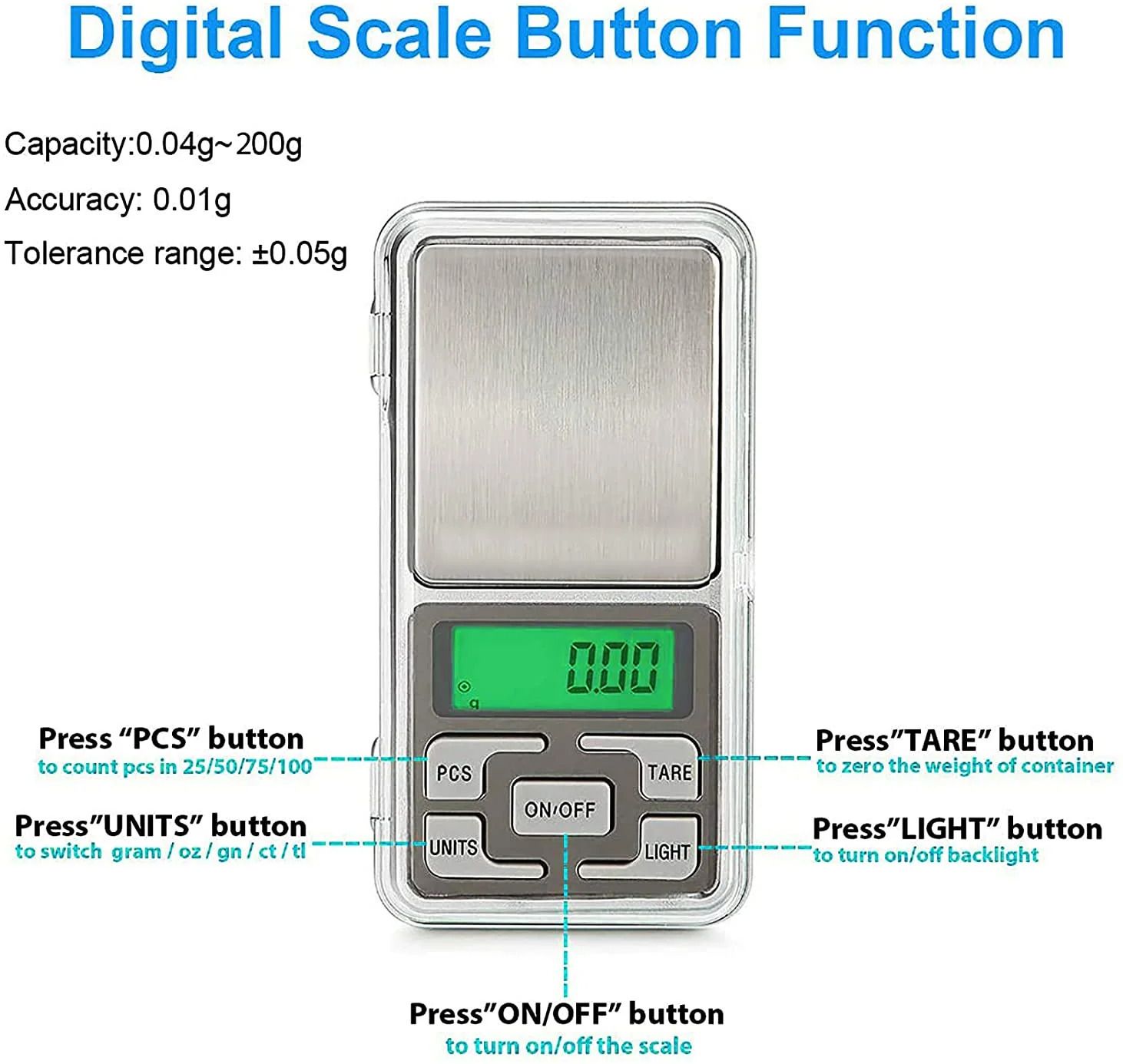 pocketsacle Pocket Scale Weighing Scale-image-13
