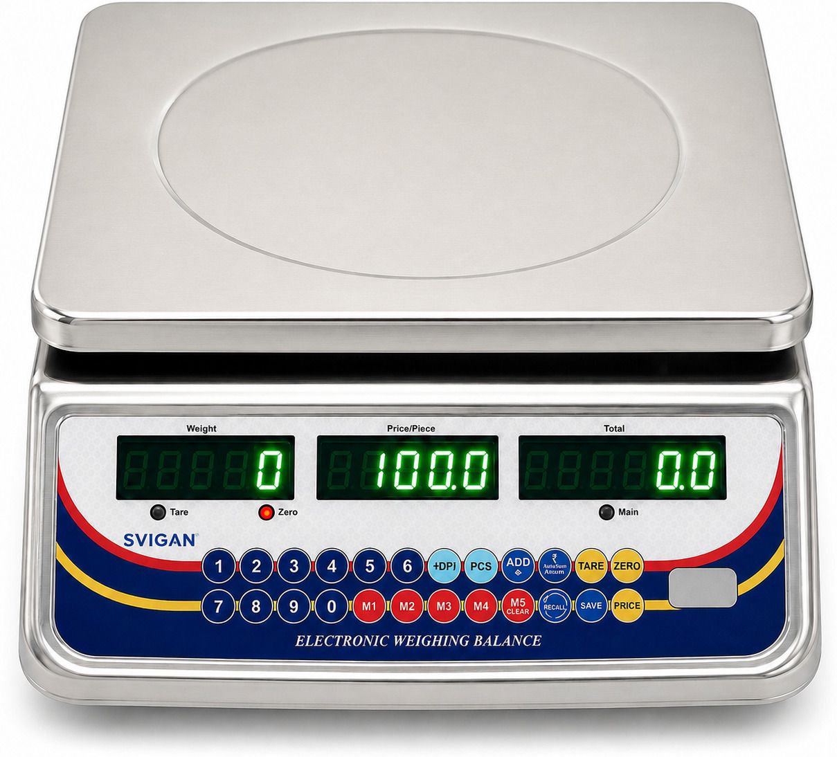 SVIGAN 30KG Price Computing Electronic Weighing Scale (Platform Size: 24 × 29 cm) Weighing Scale-image-10