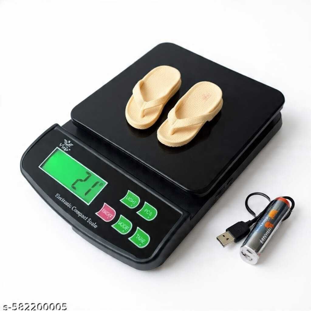 Scaleweight black kitchen scale with battery Weighing Scale-image-25