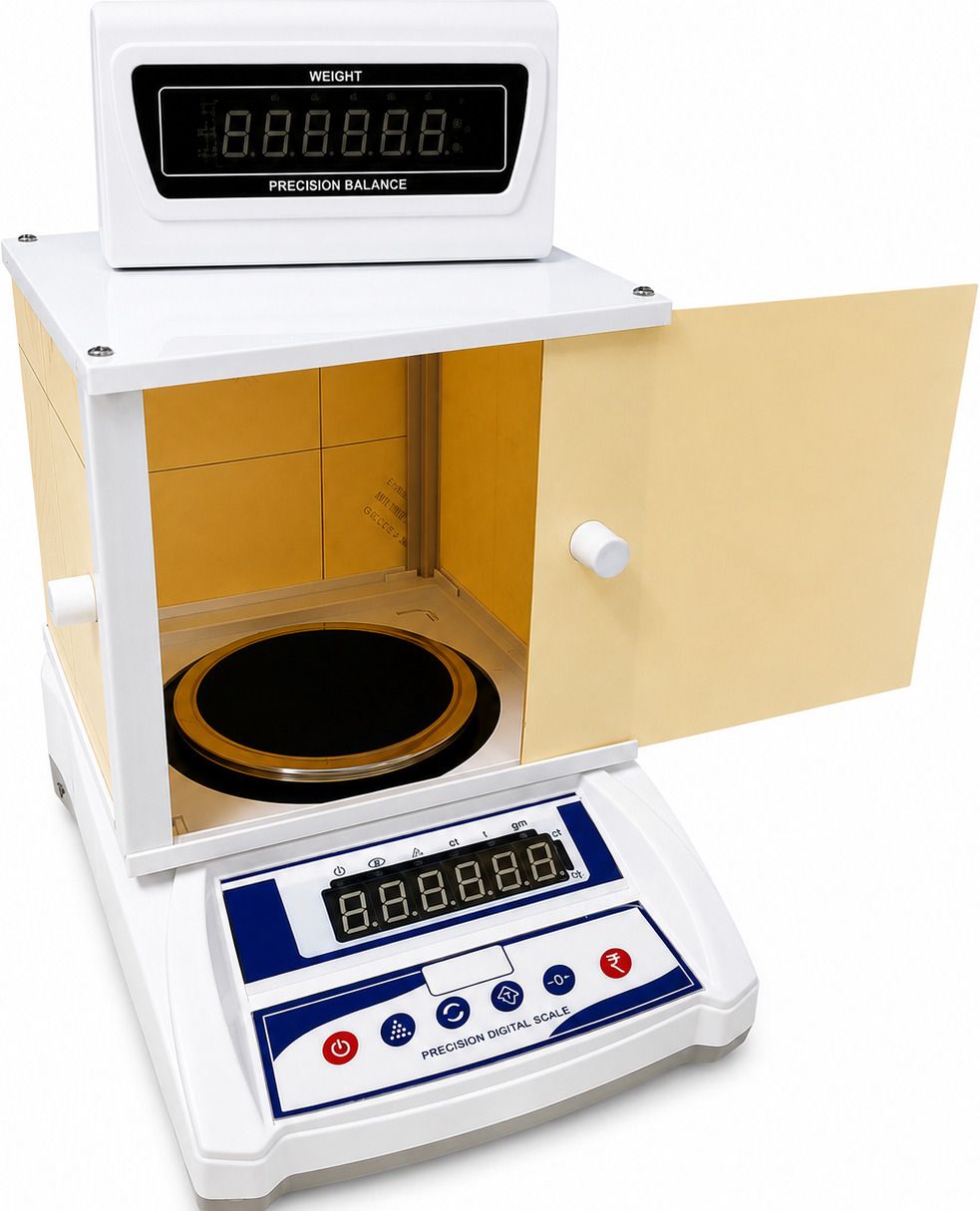 SVIGAN Precision Jewellery Weighing Scale 600g Capacity | 10mg (0.01g) Accuracy Weighing Scale-image-9