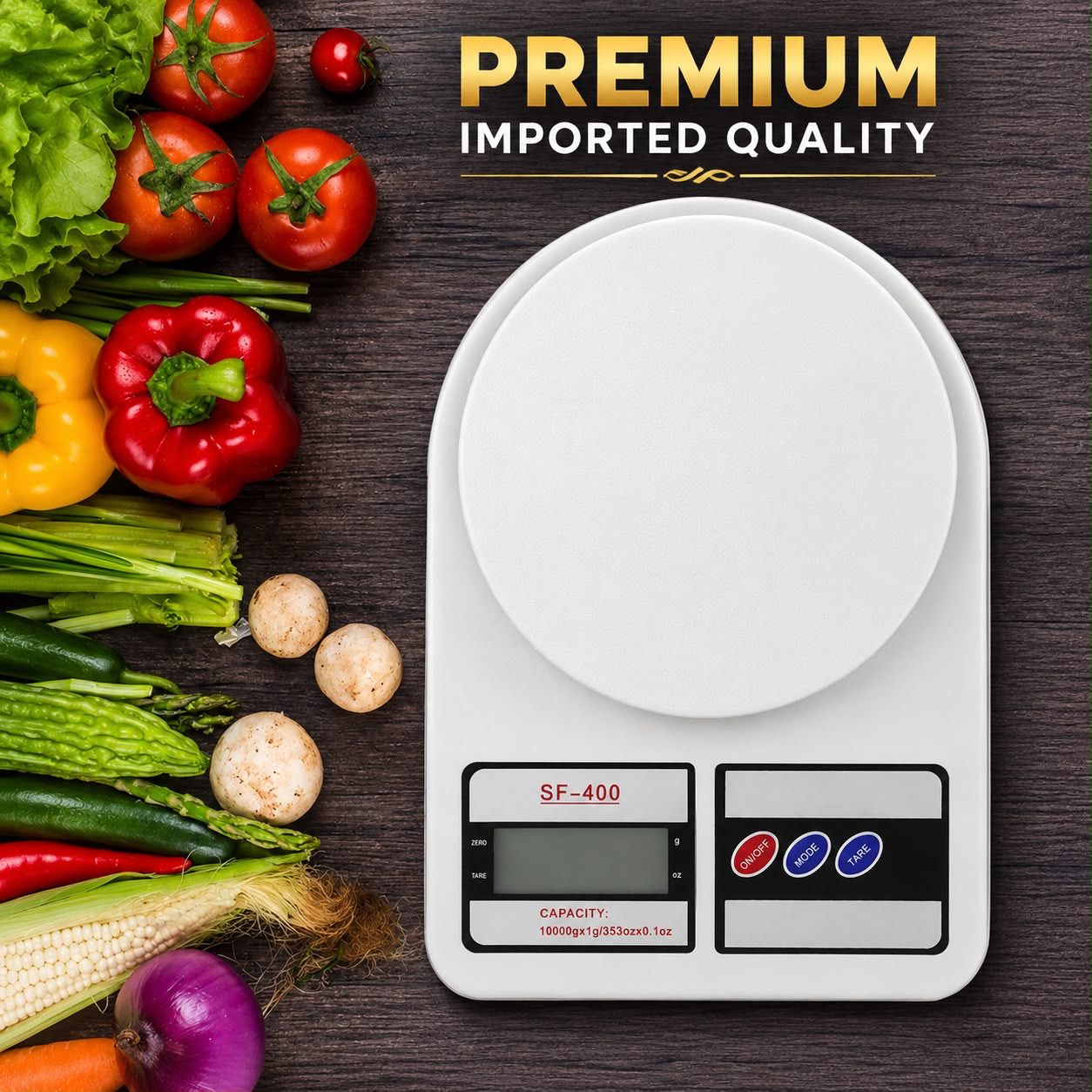 Prince Enterprises SF400 Kitchen Scale Weighing Scale-image-8