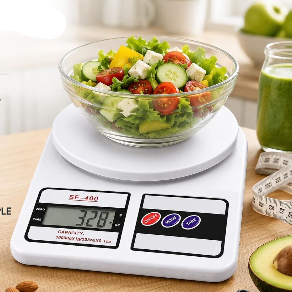 Comfortinglives Kitchen Weight Scale High Precision 10 Kg for Daily Kitchen Tasks Weighing Scale-image-49