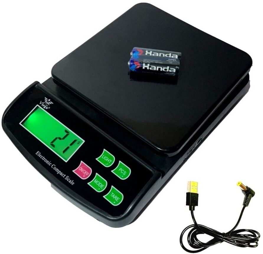 WEIGHOUSE 10 Kg Digital Weight Machine With High Accuracy For Home, Kitchen & Shop Weighing Scale