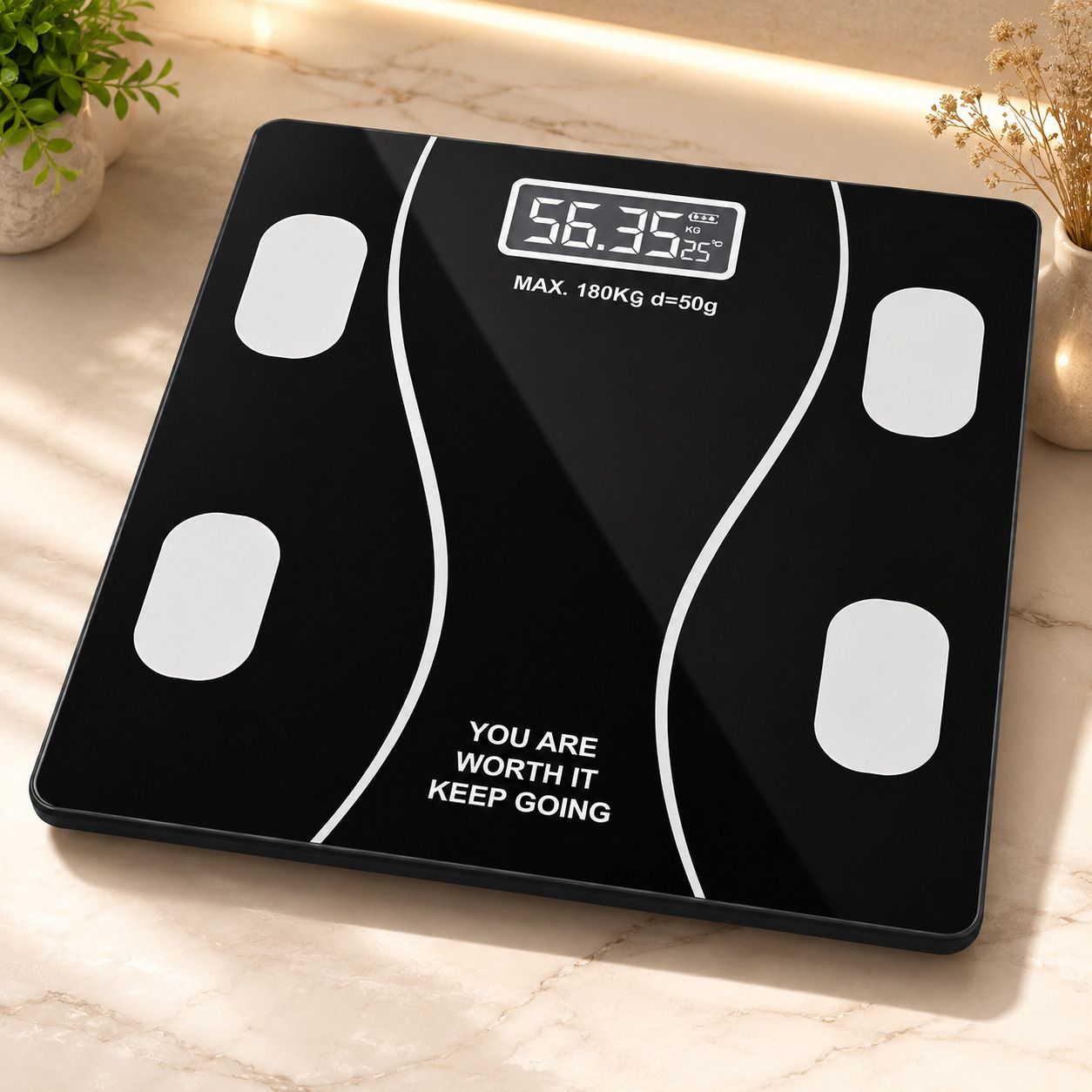 KlyRix Digital Weight Machine for Home Use 180kg Body Weighing Scale with LCD Display Weighing Scale-image-17