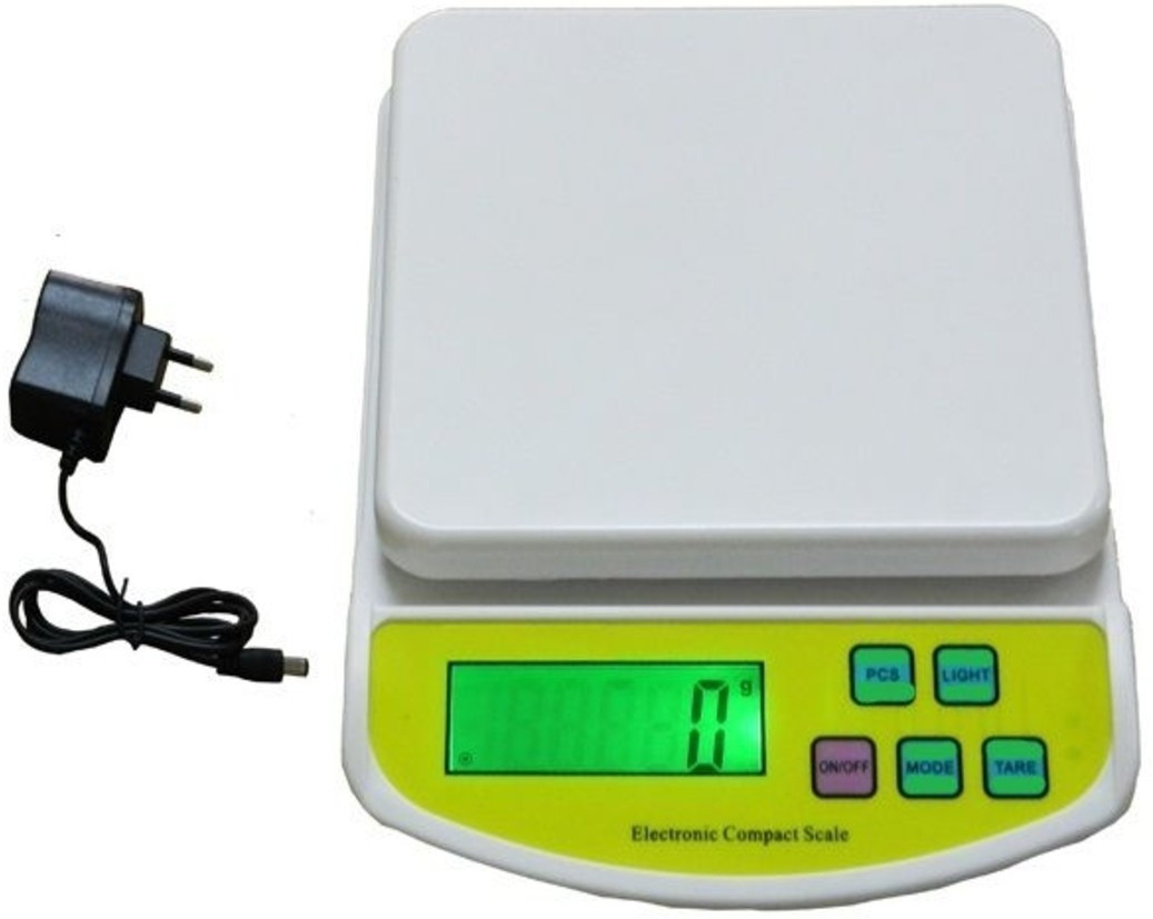 shrines SF_400A KITCHEN SCALE Very Easy Troubleshooting and Calibration(White) Weighing Scale image 1