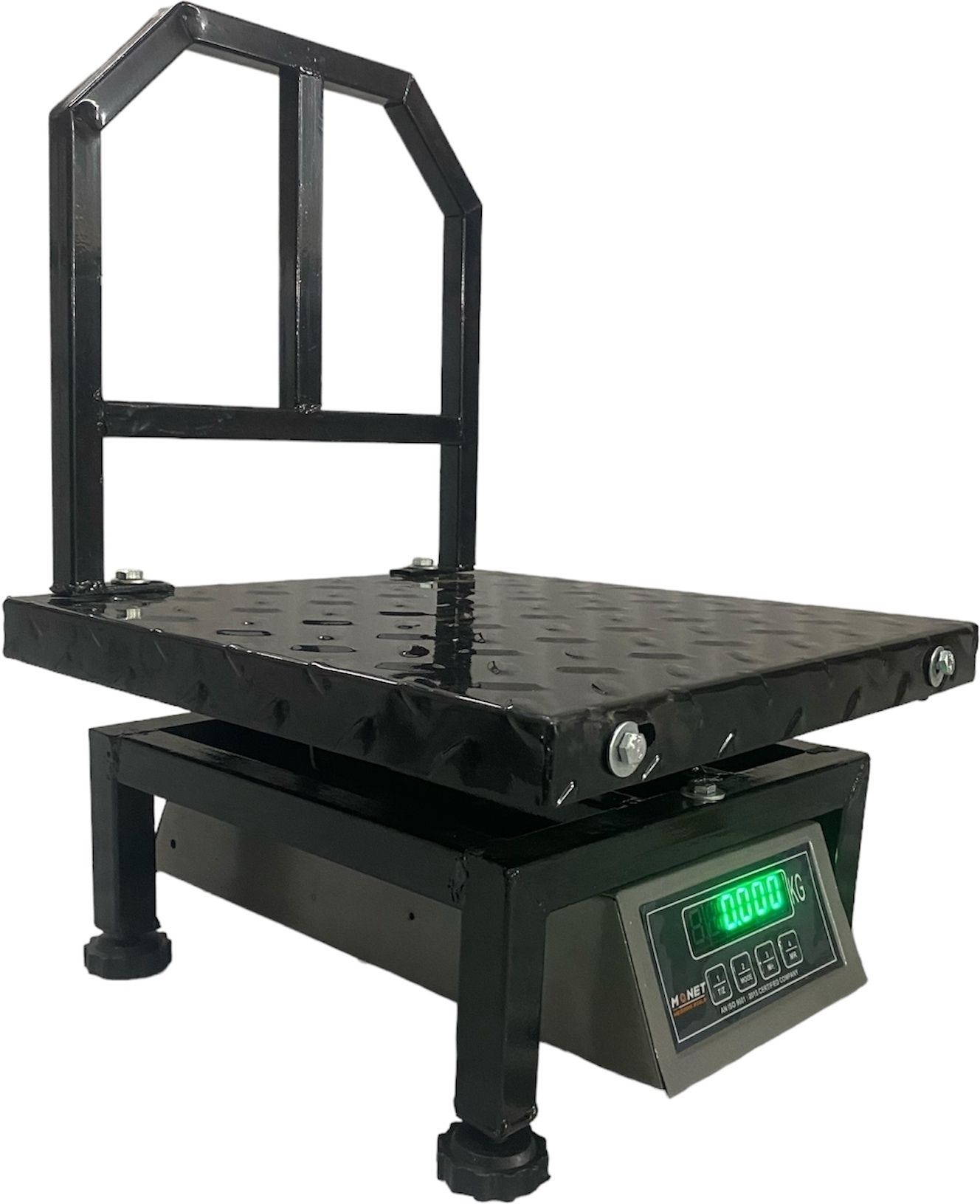 monet 200 kg MS/IRON Portable Weighing Machine with duel Display Weighing Scale