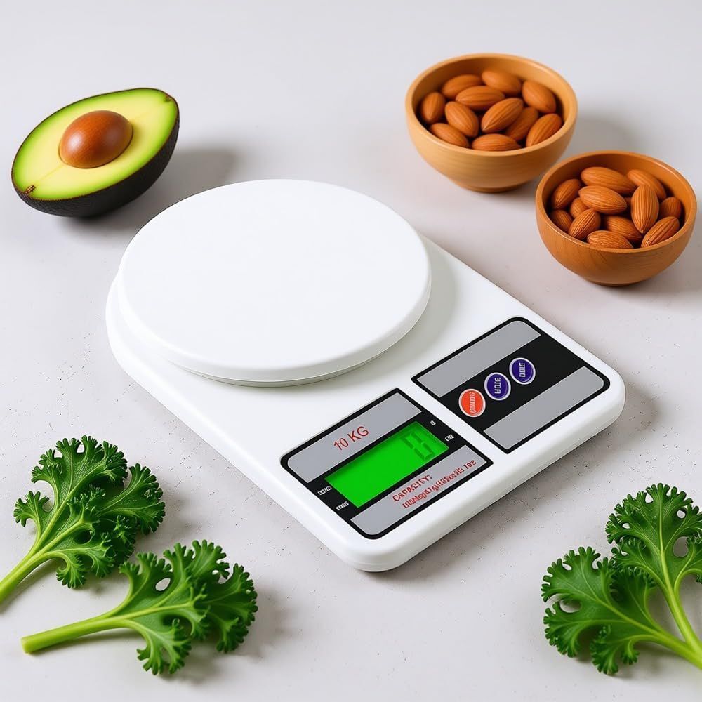 Comfortinglives Portable Kitchen Weighing Machine 10 Kg Accurate Digital Food Scale Weighing Scale-image-38