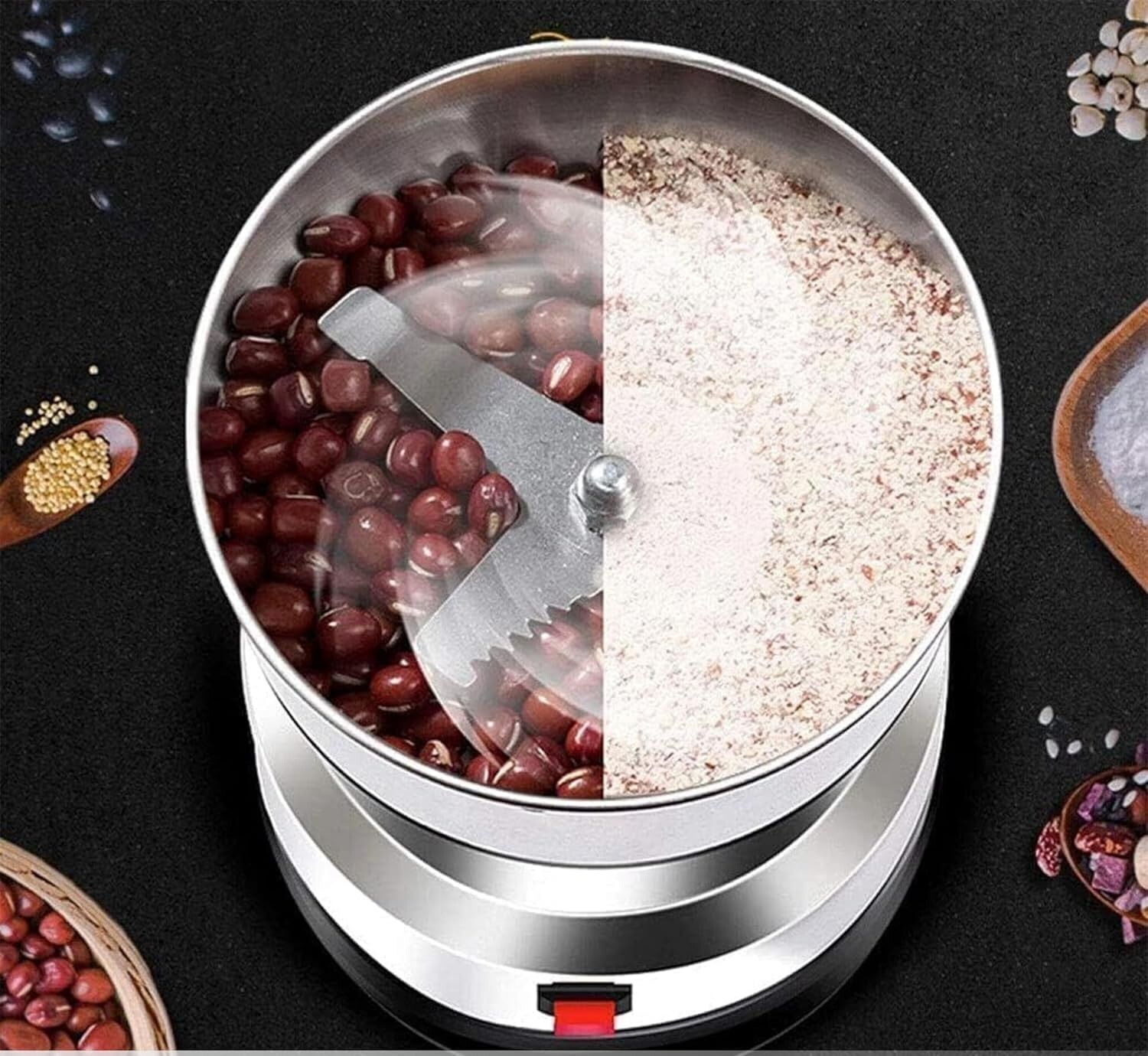 shiarya GRINDER NM-8300 Multifunctional Grinder Machine Coffee Beans Electric Grinder Wet Grinder-picture-16