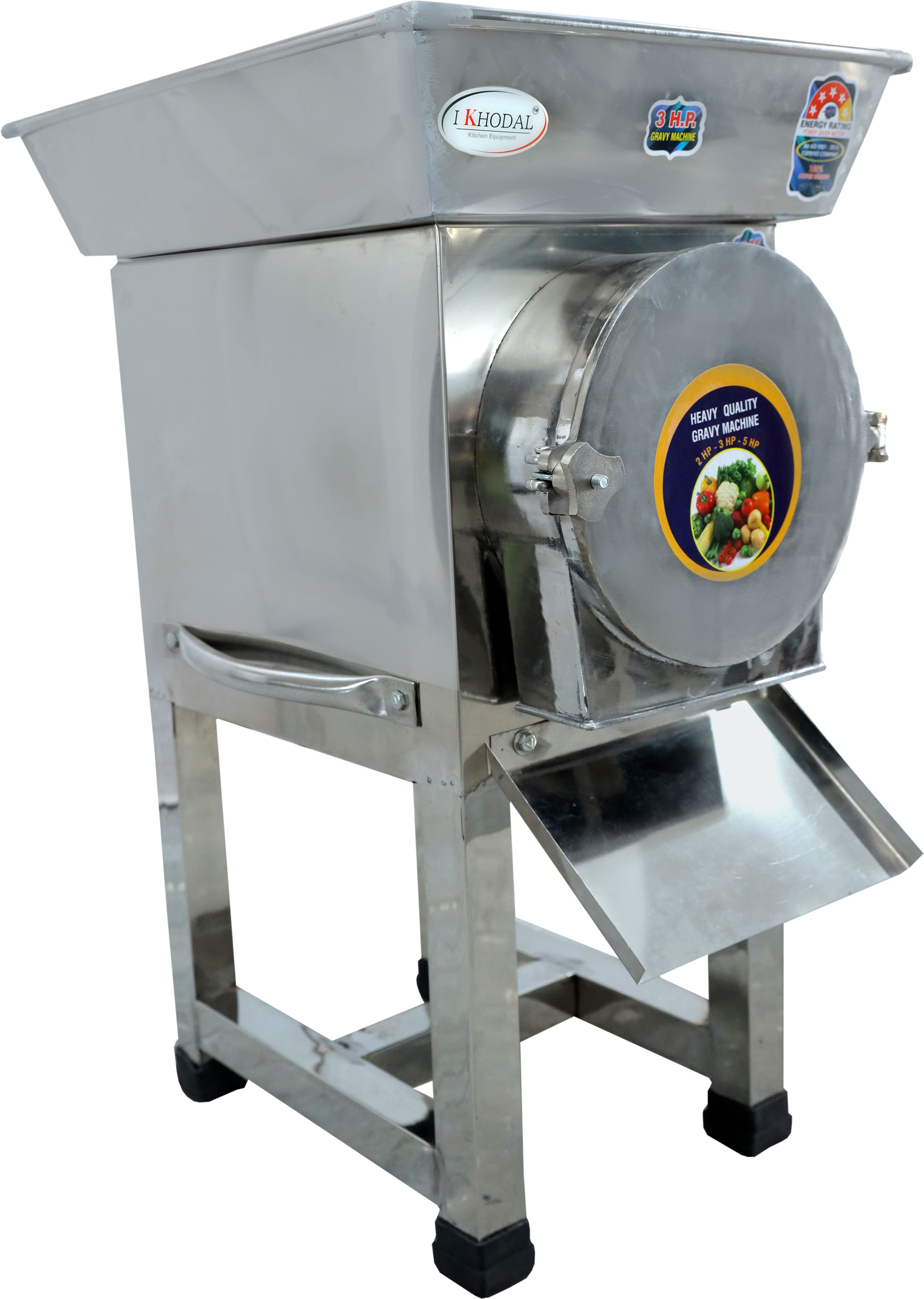 i khodal kitchen equipment 3 hp gravy 3 HP GRAVY MACHINE , Chutney, Wet Grinding Machine Flourmill-picture-19