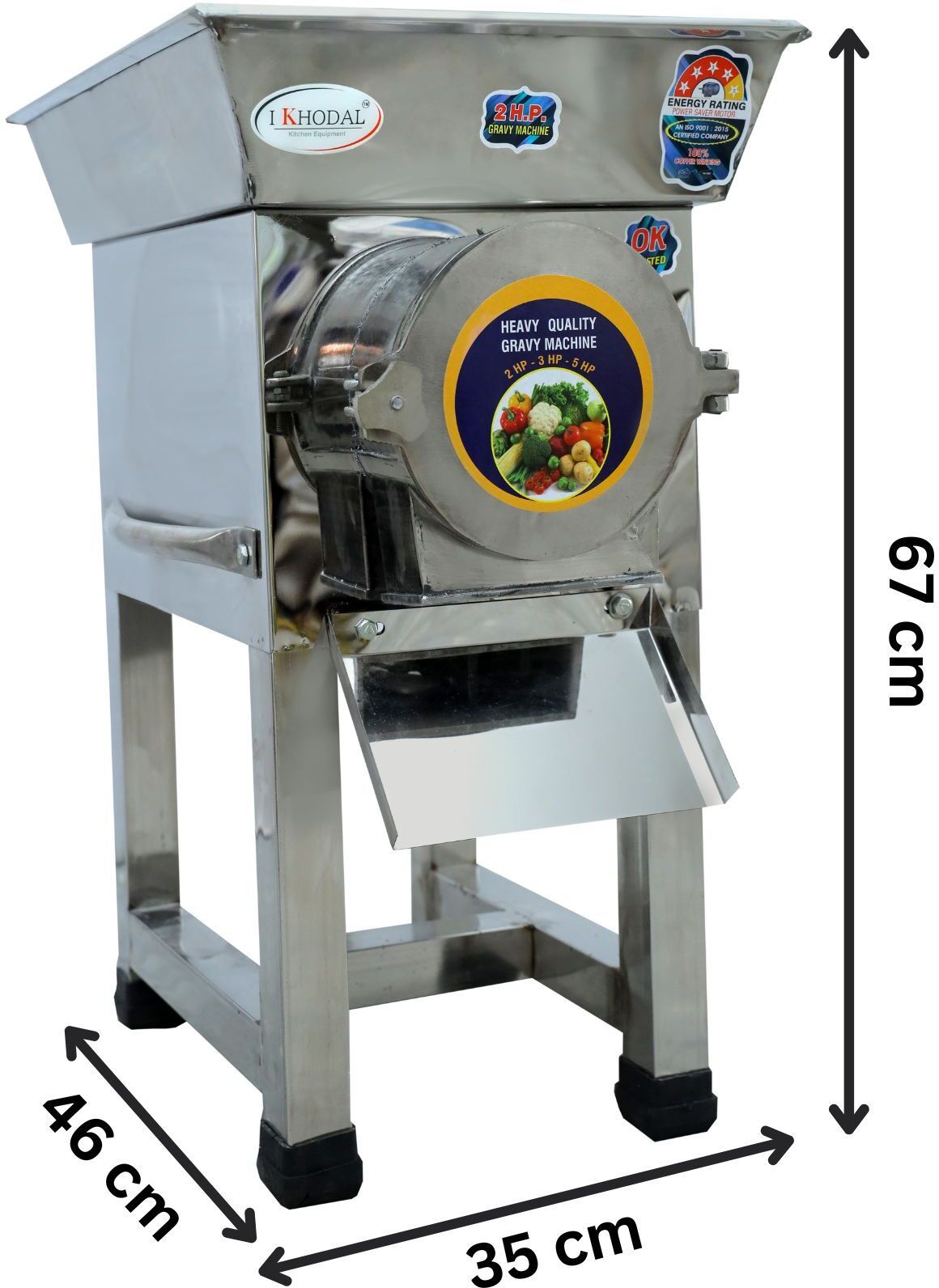 i khodal kitchen equipment 2 hp gravy 2 HP GRAVY MACHINE , Chutney, Wet Grinding Machine Flourmill-picture-39