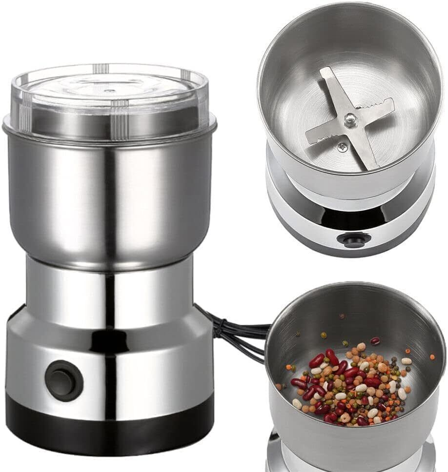 Stainless Steel Multifunctional Grinder Smash Machine Coffee Beans Grinder Wet Grinder-image-30