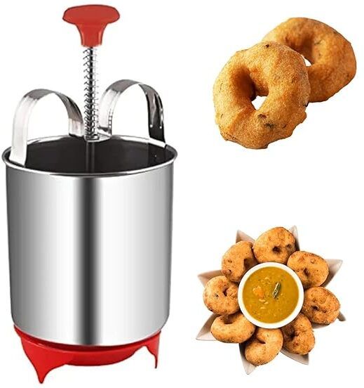 credsy Stainless Steel Mendu Vada Maker Wet Grinder-picture-35