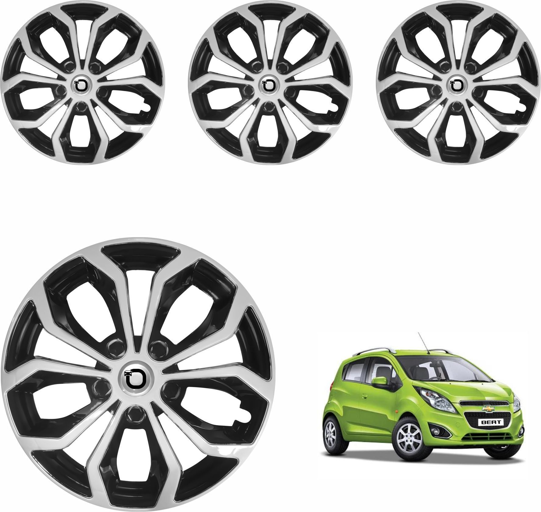 VISION Wheel Cover For Chevrolet Beat, Beat LT, Beat PS, Universal For Car-image-28