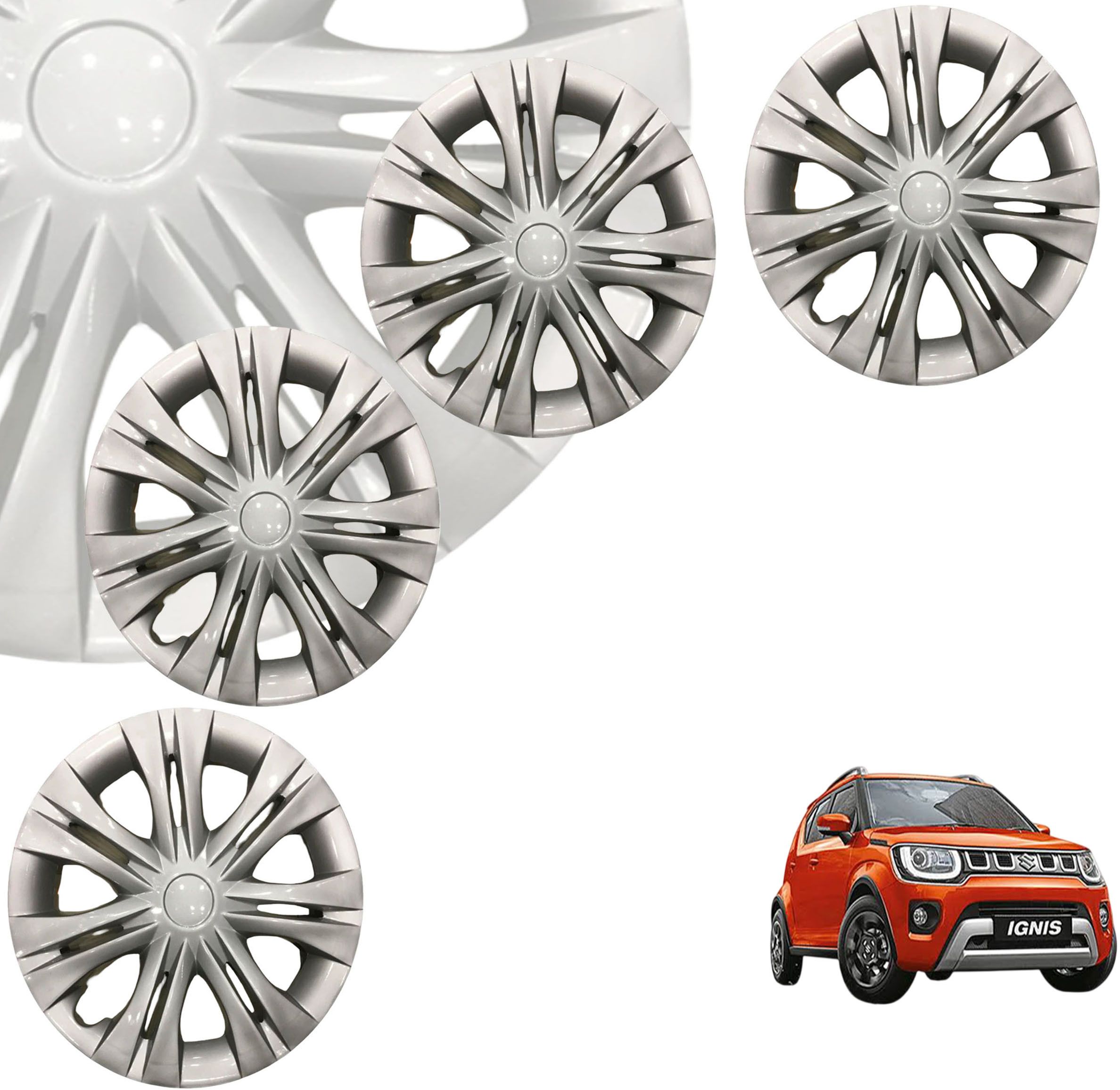 CAR WHEEL CAP/ WHEEL COVER " NEW INNOVA " DEGINE "SILVER_COLOUR" 15 INCH Wheel Cover For Maruti, Tata, Toyota, Mahindra, Volkswagen Baleno, SX4, Ciaz, Ignis 1.3 Alpha, Zest, Manza, Sumo, Innova, Etios, Glanza V, TUV-300, Polo-image-39