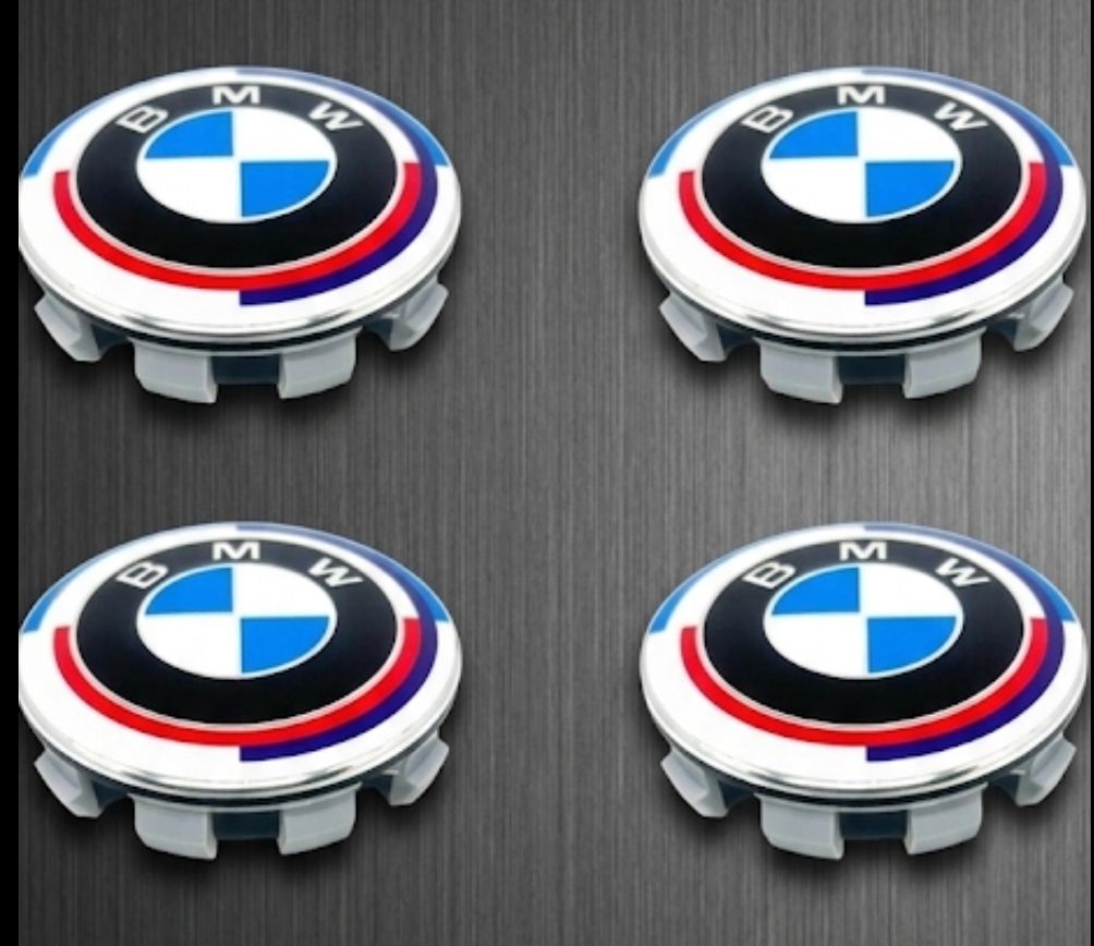 OEM Quality 50th Anniversary Edition Wheel Cap Hub 68MM universal 4pc Wheel Cover For Universal For Car, BMW 3 Series, X1, 5 Series, X3-image-31