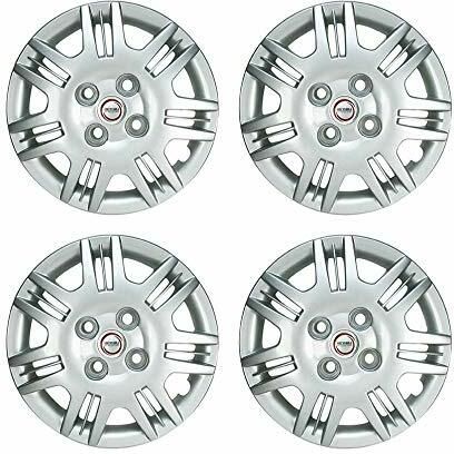 HYUNDAI SANTRO XING 13 INCH SET OF 4 SILVER WHEEL COVER CAP Wheel Cover For HYUNDAI Santro Xing