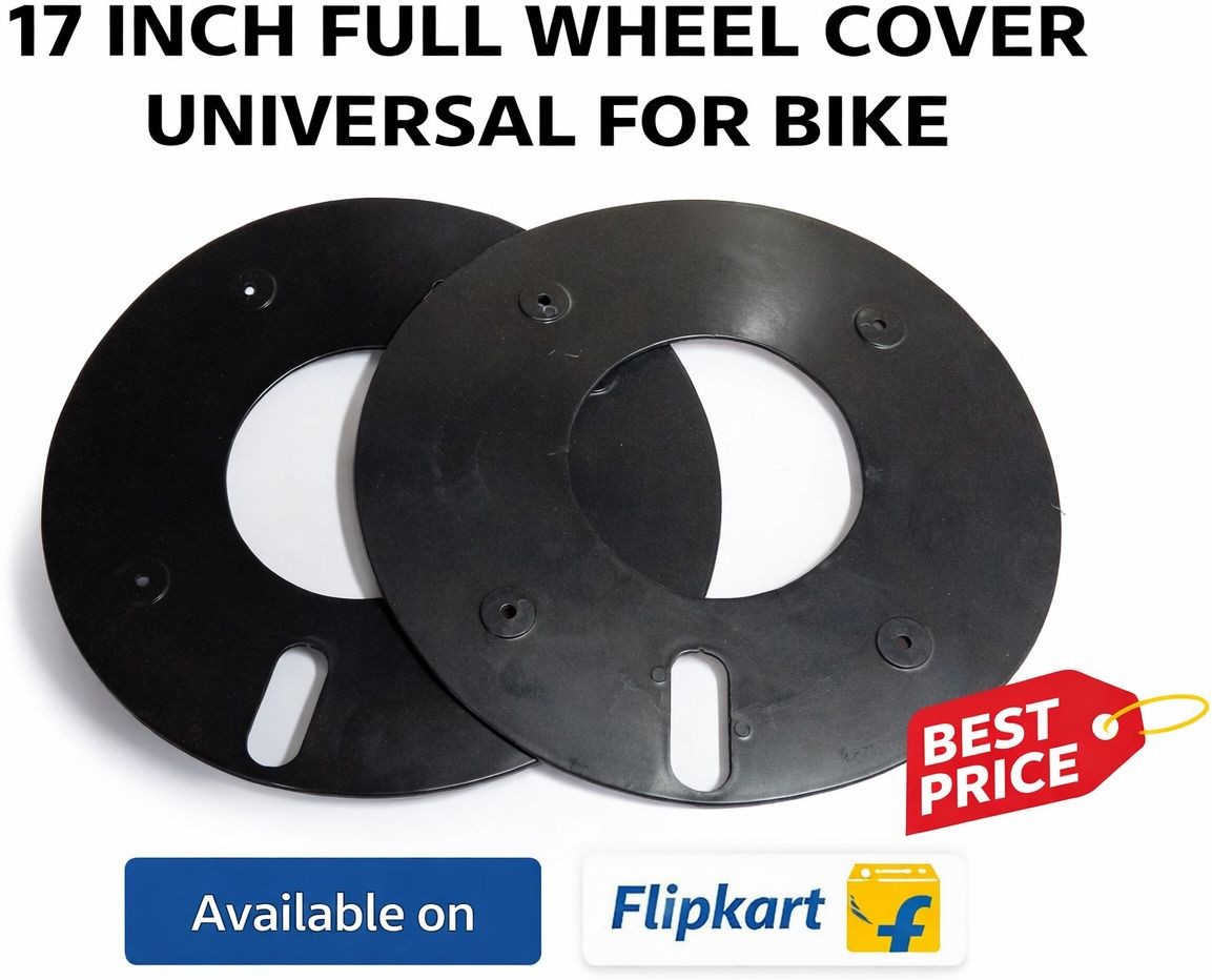 Set Of 2 17 Inch Full Universal For Bike Wheel Cover For NA NA-image-38