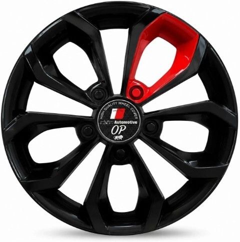 Black Red Wheel Cover/Cap for All Cars, Car Wheel Cover Wheel Cover For Universal For Car, NA Universal For Car-image-19
