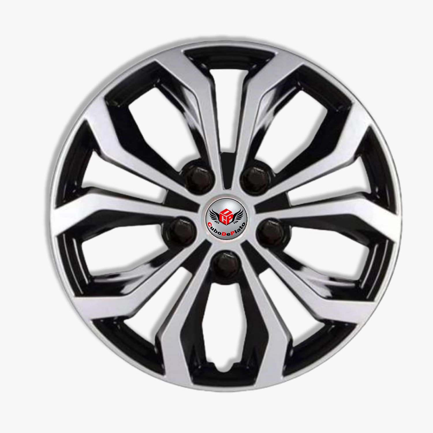 Fury Colour-Silver Black/size-14Inch Wheel Cover For NA Swift, Swift Dzire, Grand i10, Amaze, Aura S CNG-image-43