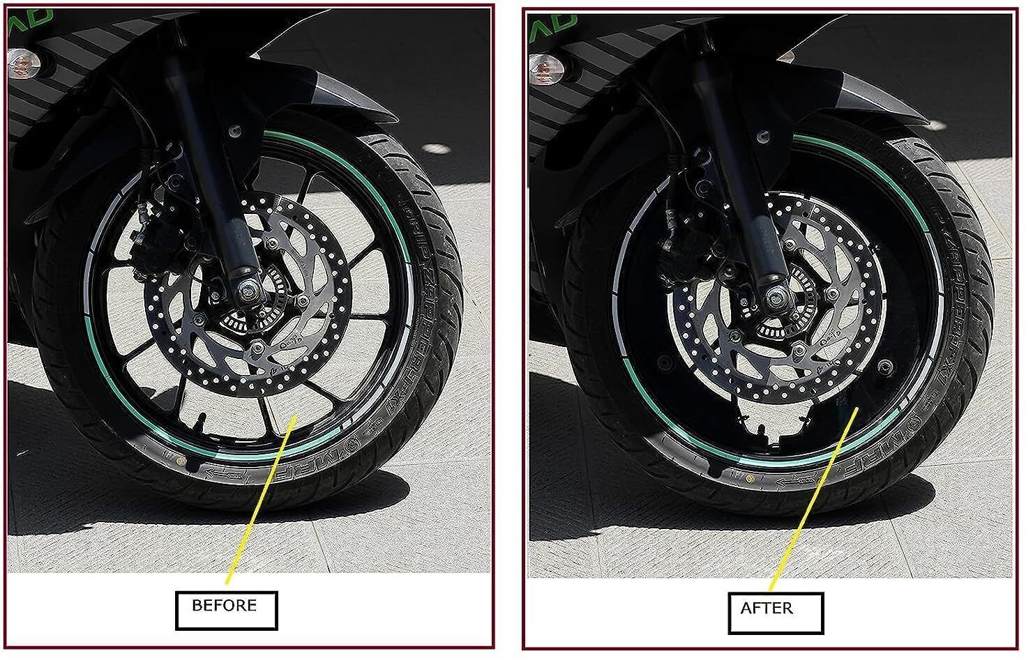 Universal Wheel Cover All Model Black colour (17inch Bikes Wheel) Tire Warmer