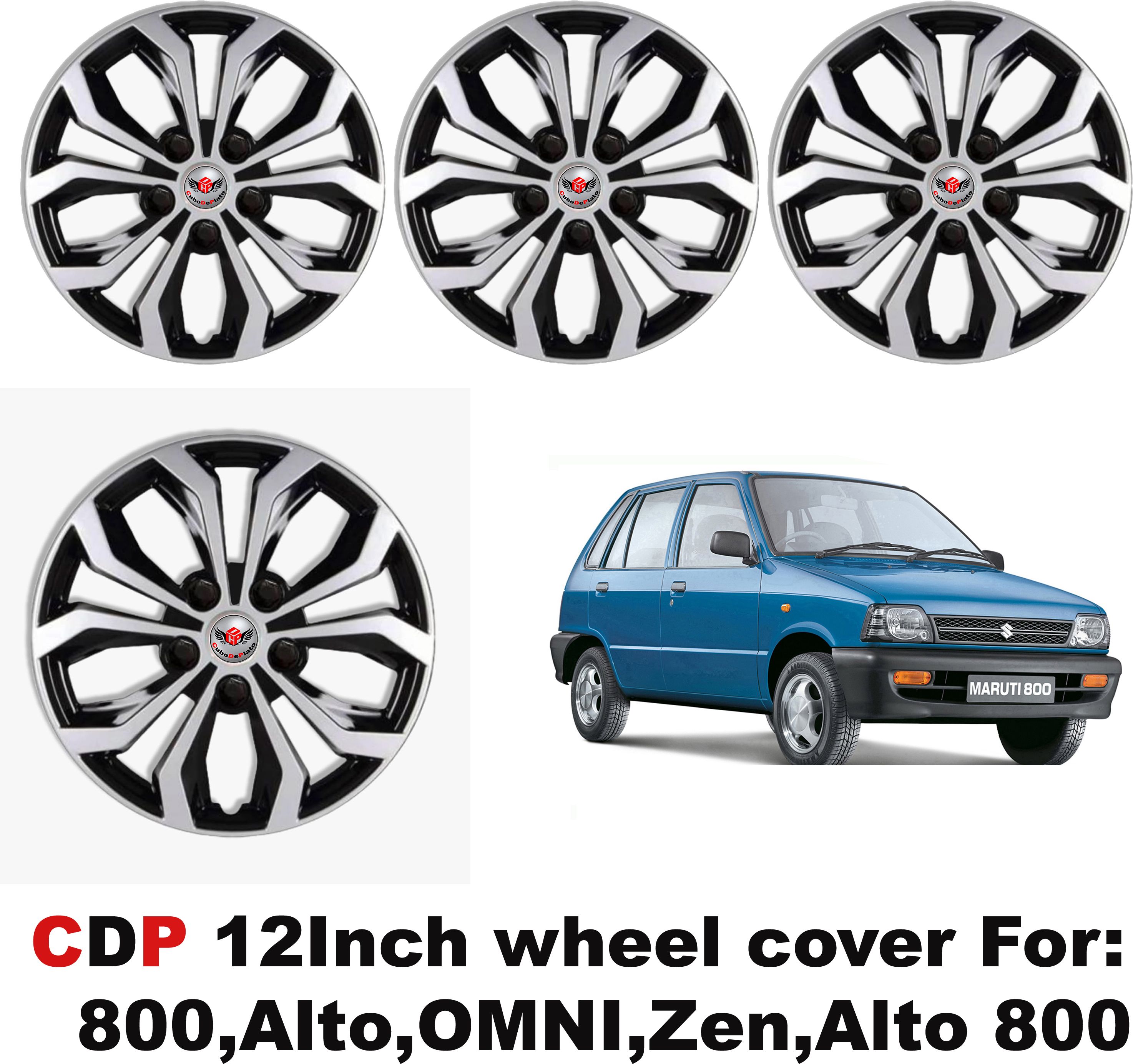 CDP_furyDc_12Inch_800 Wheel Cover For Maruti 800, Alto, Alto 800, Zen, Omni, Alto 800 LXI, Alto 800 STD-image-3