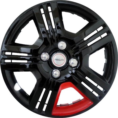 VTEC BLACK RED 13 INCH Wheel Cover For Universal For Car NA-image-42