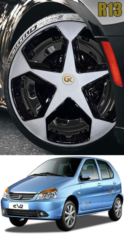 Premium Stylish Durable set of 4 Pcs R 13 Inch Wheel Cover Wheel Cover For Tata Indica-image-36