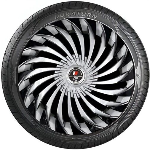 Silver Black Wheel Cover/Cap for All Cars, Car Wheel Cover Wheel Cover For Universal For Car NA-image-32