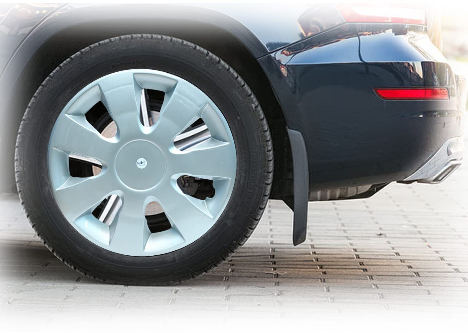 Car Wheel Hub Cover Set of 4 ABS Plastic Silver Rim Covers Wheel Cover For Hyundai 5 Series-image-40