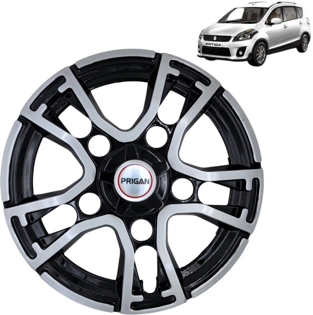 Ertiga Bolero Neo Silver Black 15 INCH Wheel Cover For Maruti Ertiga-image-20