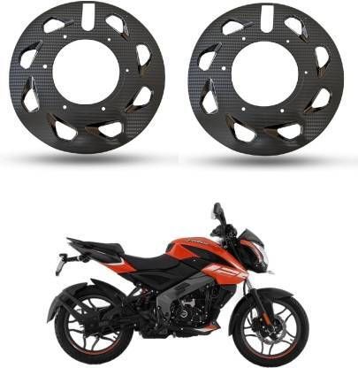 Carbon Pattern Pro Bike Disc Wheel Cover 17 Inch Bajaj NS 125 Pack of 2 Wheel Cover For NA NA-image-41