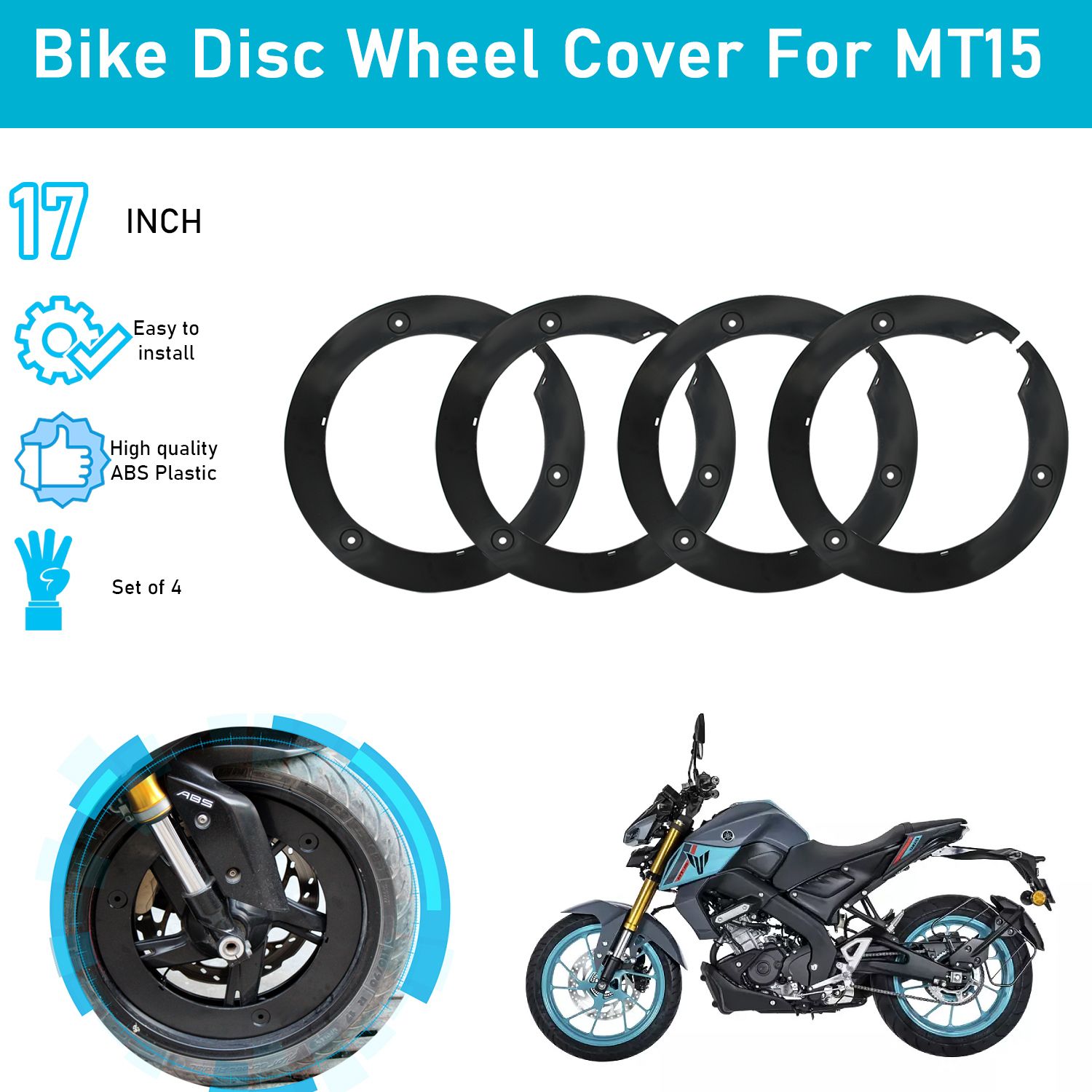 Yamaha MT15 Wheel Cover Wheel Cover For NA NA