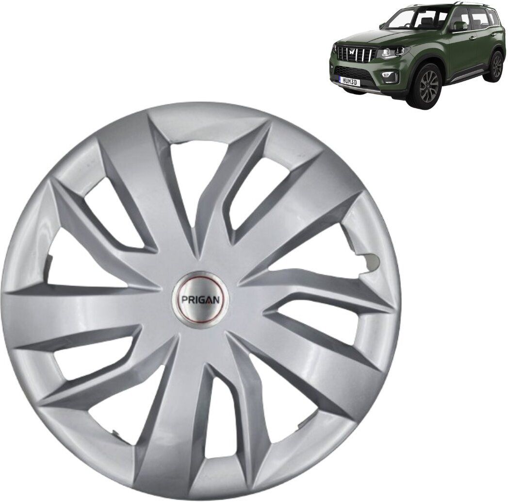 New Scorpio Silver 17 INCH Wheel Cover For Mahindra New Scorpio-image-40