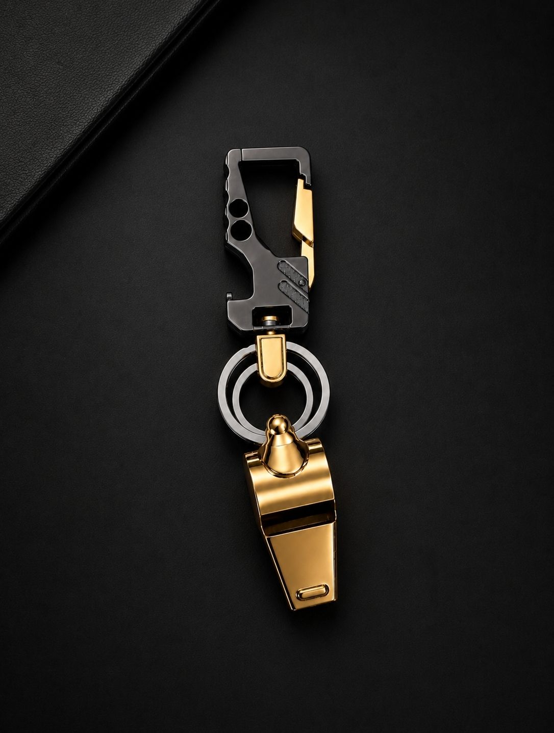 Golden brass whistle emergency travel security training gift men women car bike Pea Whistle-image-11