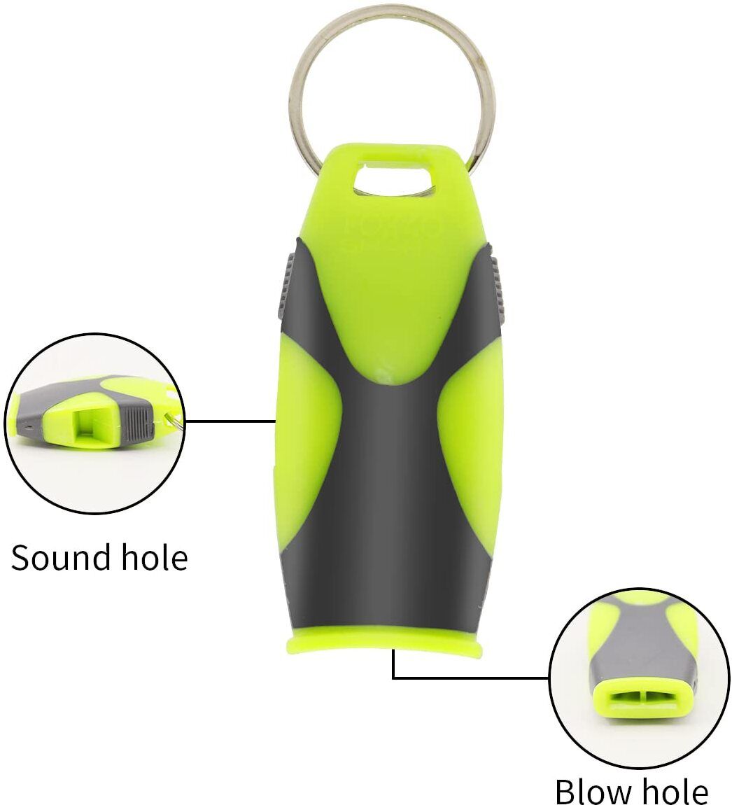 Professional Sports Whistle with Lanyard for Coaches Referees Trainers Pealess Whistle-image-27