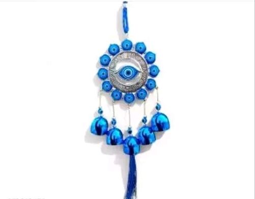 Evil Eye Wind Chime / Wall Hanging Brass Windchime-image-42