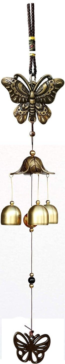 wind chime for home decoration Feng Shui Home Positive Energy Brass Windchime-image-21