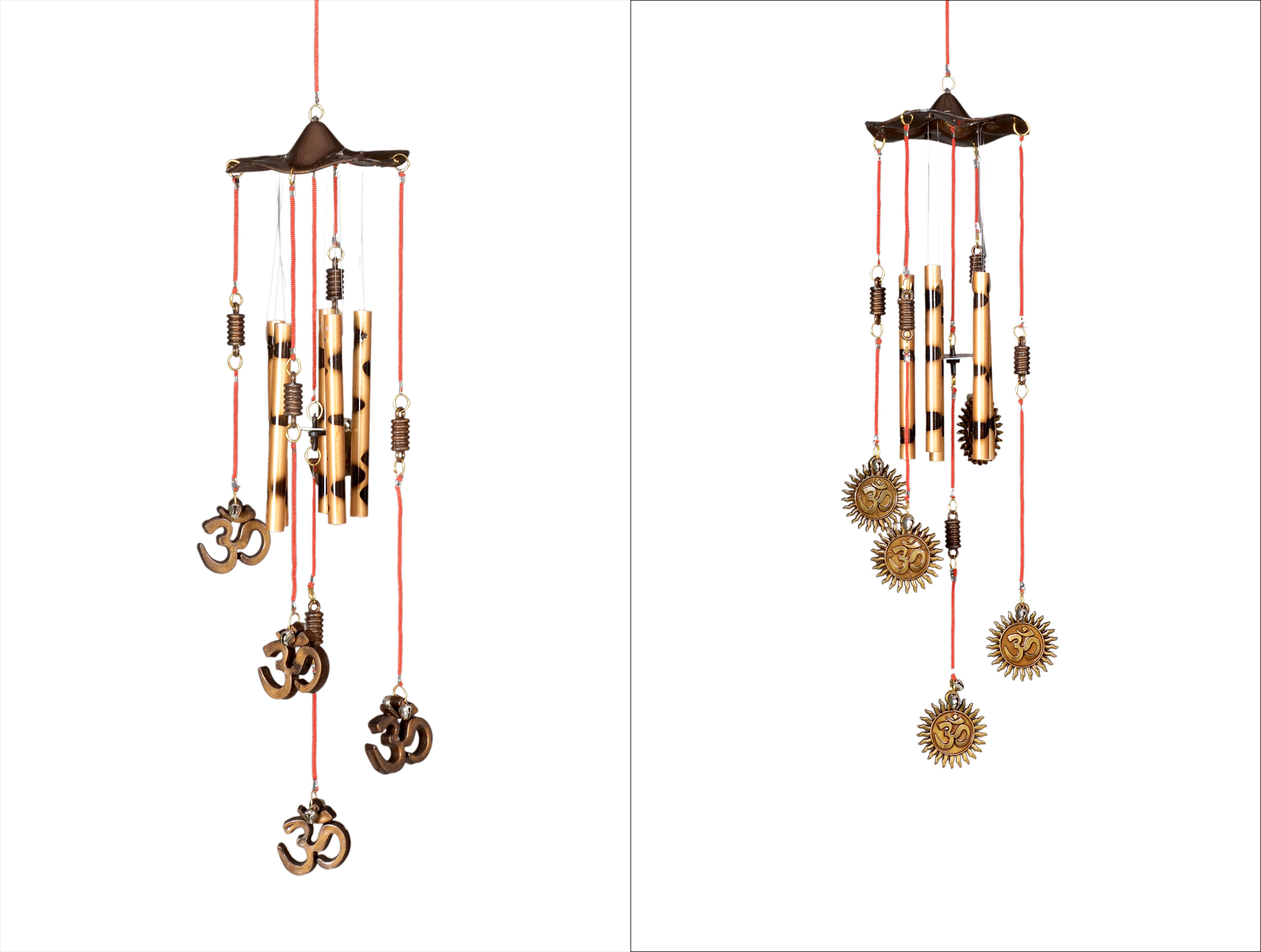lucky n awesome Wind Chimes Home Decor,Balony,Garden,Dream Catcher,Wall Hanging,Sound Bells,Gift Aluminium Windchime-picture-23