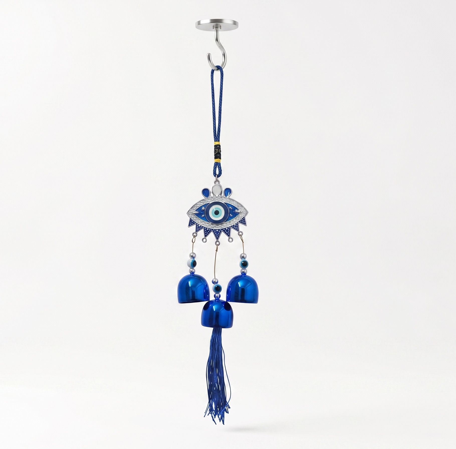 aanganaura WINDCHIME SMALL Aluminium, Jute, Iron, Steel Windchime-picture-39