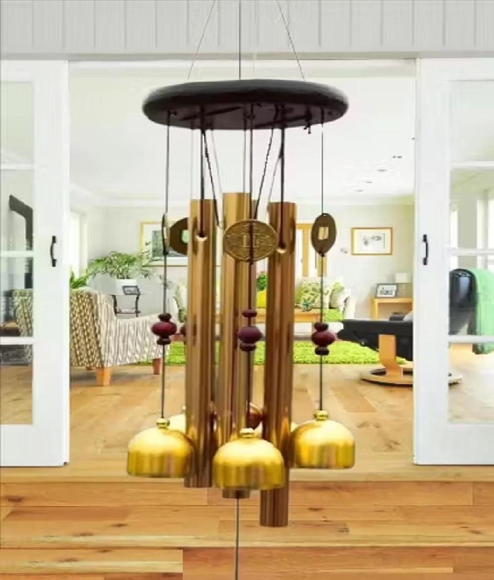 elegant touch decor Wind Chimes Positive Energy Aluminium Windchime-picture-12