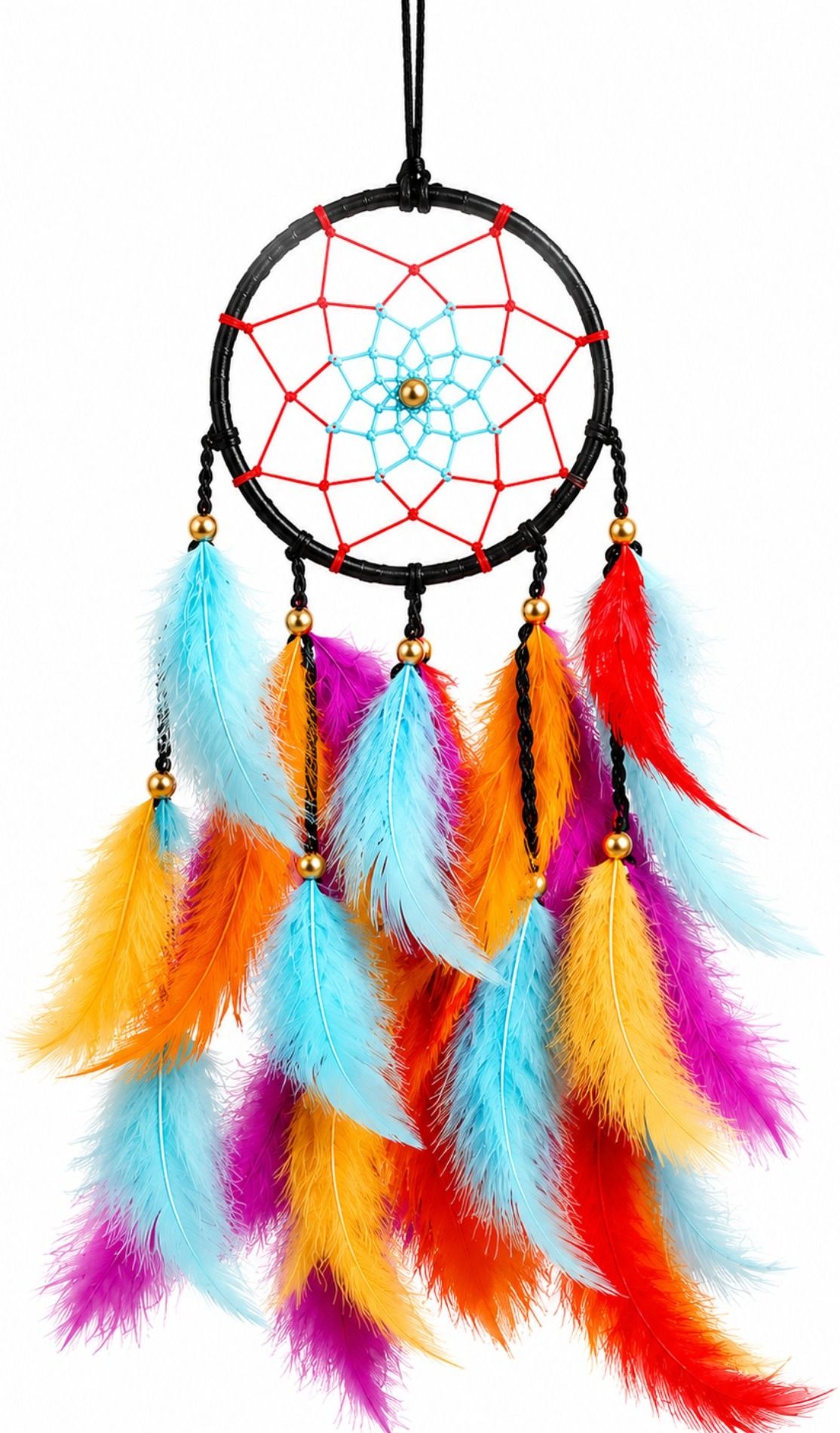 Car Hanging & Wall Hanging & Home Decoration Gift Feather, Stainless Steel Dream Catcher-image-23