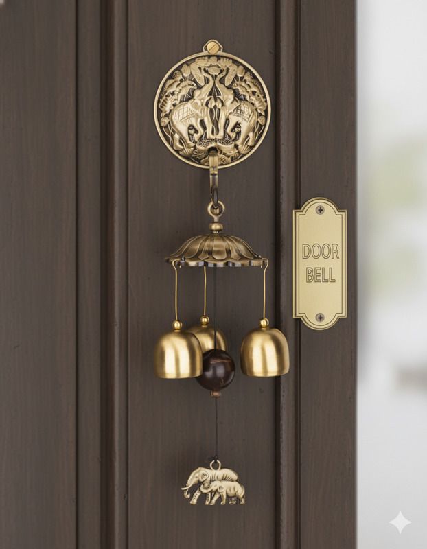 Wind Chimes,Door Bell,Gift Items,Wall Hanging,Fengshui,Balcony decoration. Iron Windchime-image-3