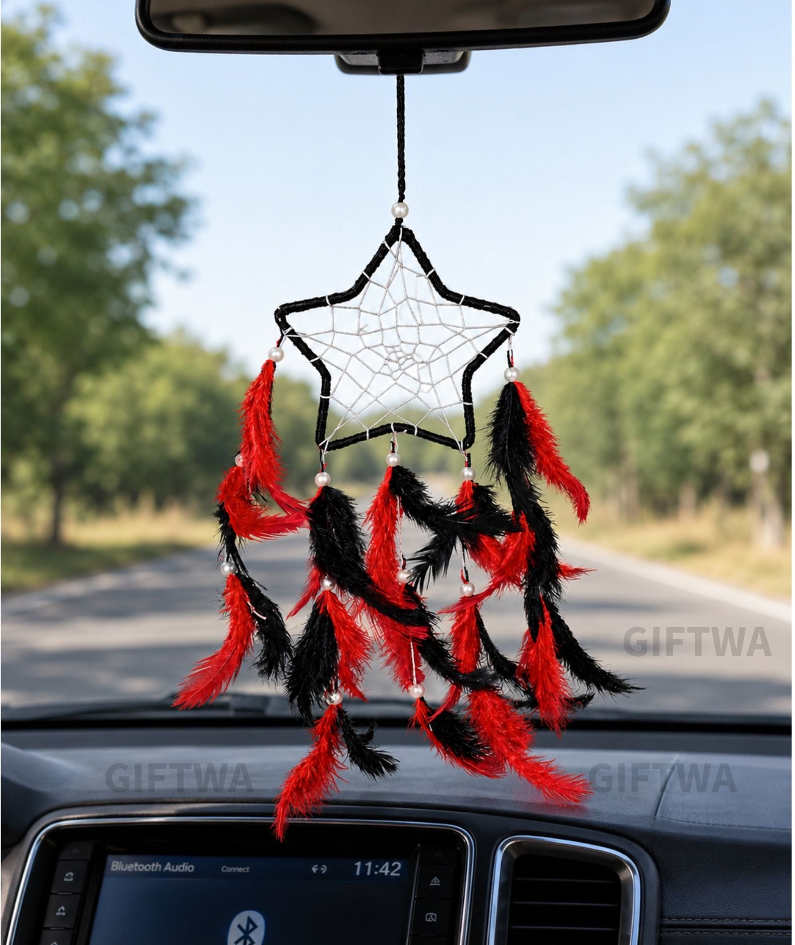 giftwa Feather Dream Catcher/wall Hanging,Car, Home & Office Stainless Steel, Feather Dream Catcher-picture-31